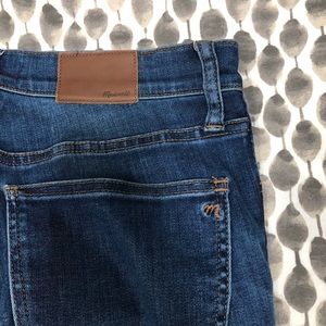 Madewell 10” high-rise skinny jeans